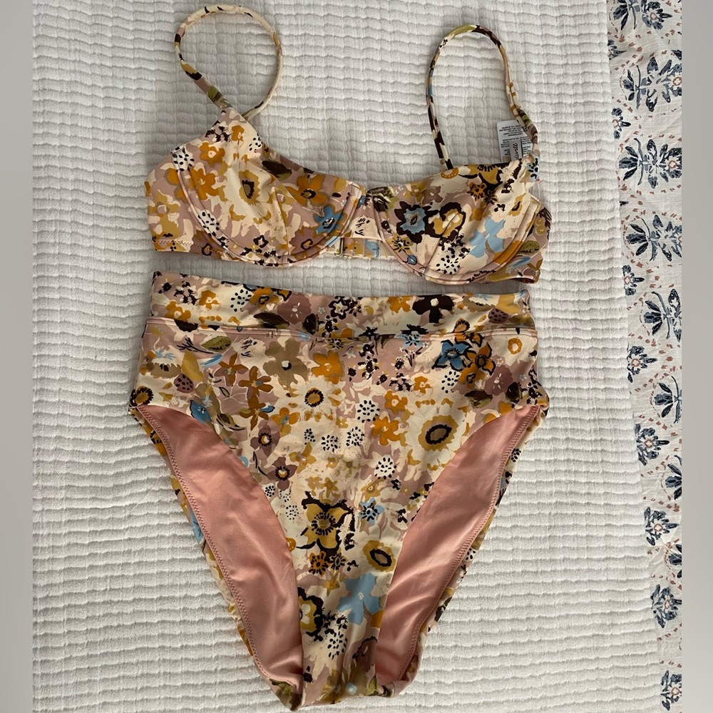 [Madewell] high waisted bikini